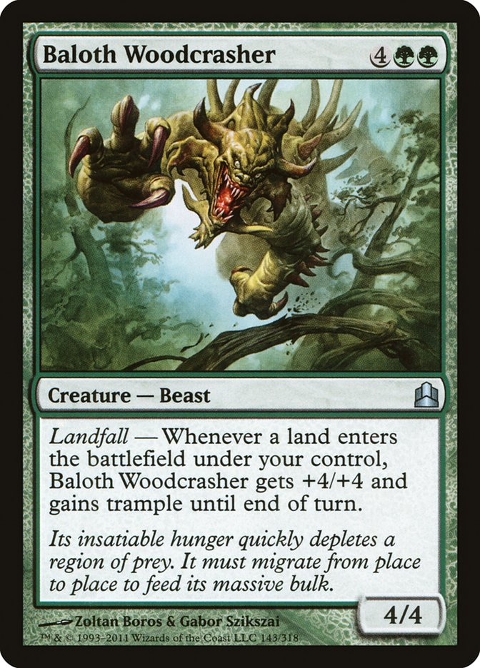 Baloth Woodcrasher [Commander 2011] | Gear Gaming Bentonville