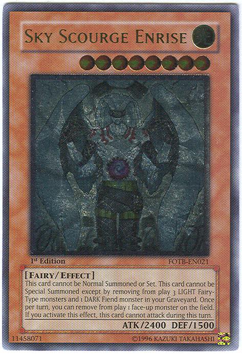 Sky Scourge Enrise [FOTB-EN021] Ultimate Rare | Gear Gaming Bentonville