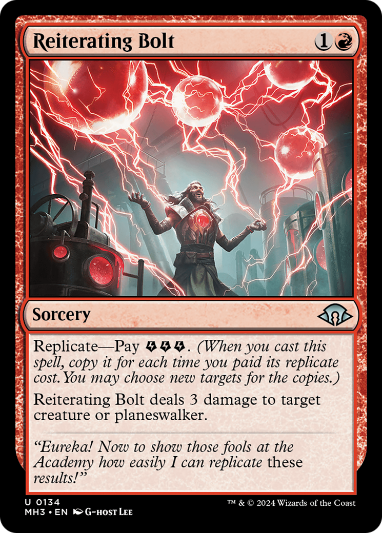 Reiterating Bolt [Modern Horizons 3] | Gear Gaming Bentonville