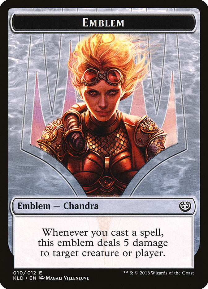 Chandra, Torch of Defiance Emblem [Kaladesh Tokens] | Gear Gaming Bentonville