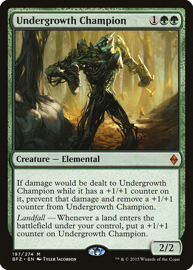 Undergrowth Champion [Battle for Zendikar] | Gear Gaming Bentonville