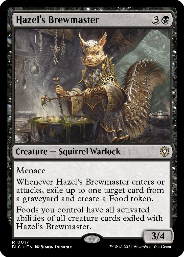 Hazel's Brewmaster [Bloomburrow Commander] | Gear Gaming Bentonville