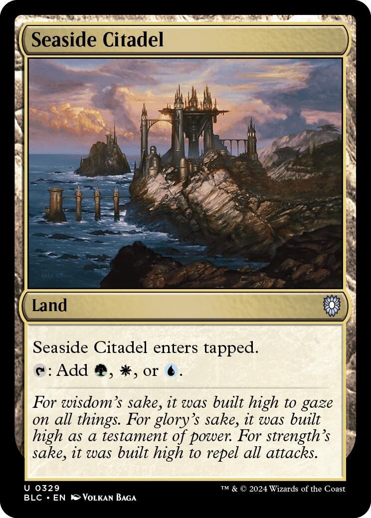 Seaside Citadel [Bloomburrow Commander] | Gear Gaming Bentonville