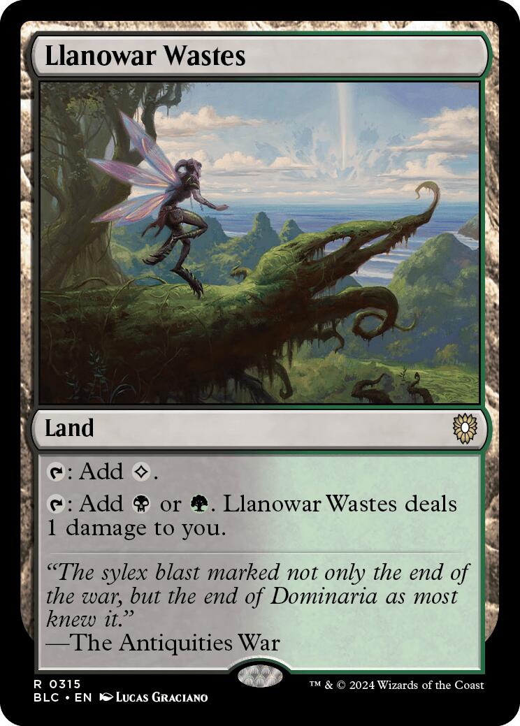 Llanowar Wastes [Bloomburrow Commander] | Gear Gaming Bentonville