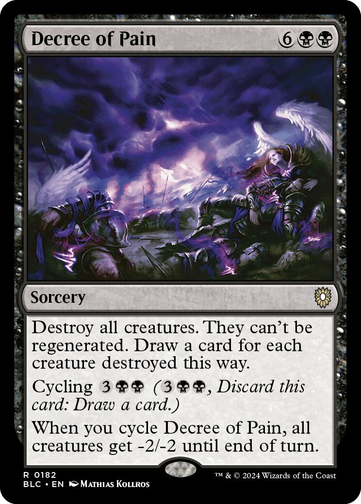 Decree of Pain [Bloomburrow Commander] | Gear Gaming Bentonville