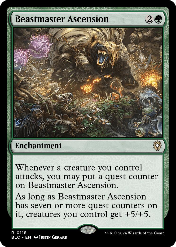 Beastmaster Ascension [Bloomburrow Commander] | Gear Gaming Bentonville