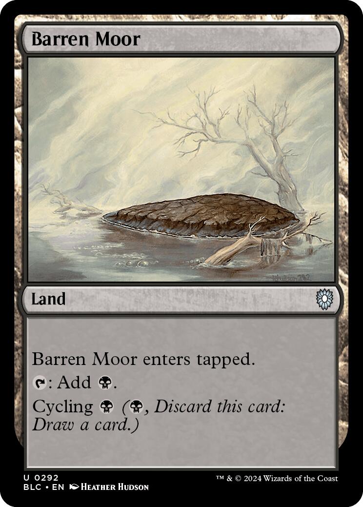 Barren Moor [Bloomburrow Commander] | Gear Gaming Bentonville