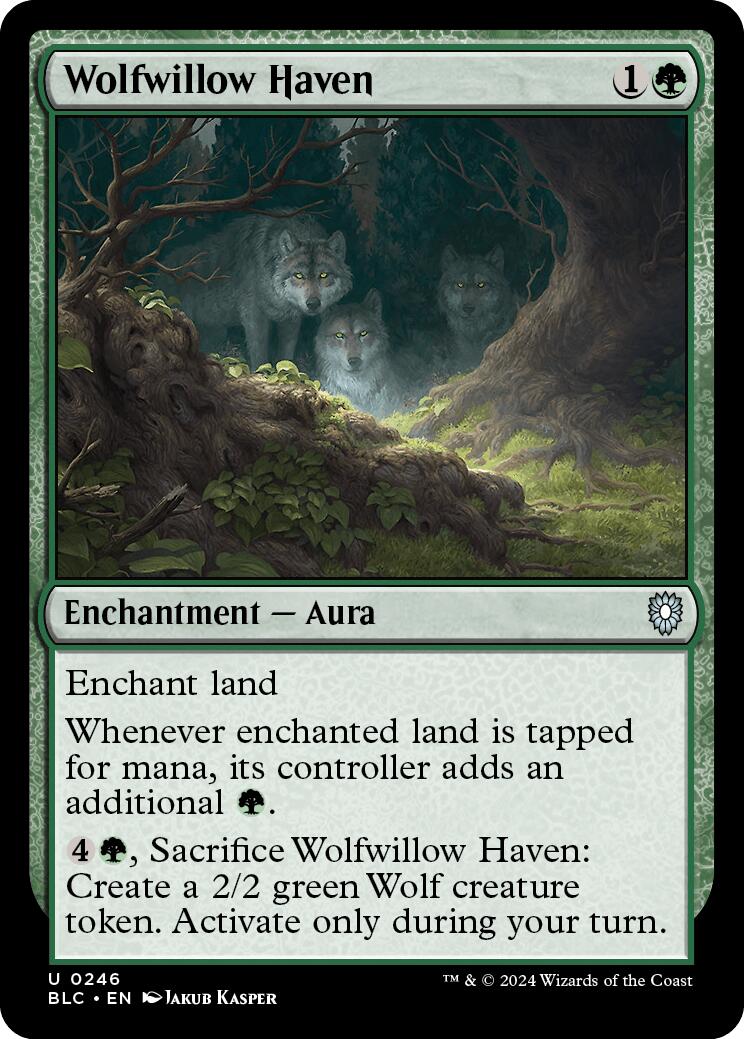 Wolfwillow Haven [Bloomburrow Commander] | Gear Gaming Bentonville