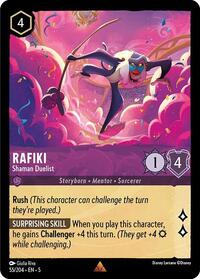 Rafiki - Shaman Duelist (55/204) [Shimmering Skies] | Gear Gaming Bentonville