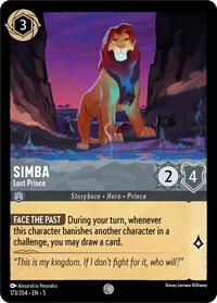 Simba - Lost Prince (173/204) [Shimmering Skies] | Gear Gaming Bentonville