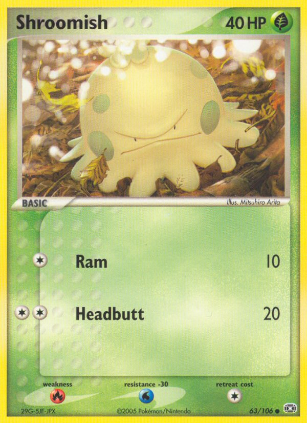 Shroomish (63/106) [EX: Emerald] | Gear Gaming Bentonville