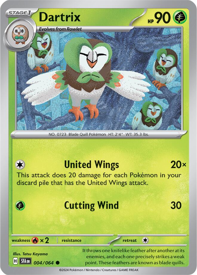 Dartrix (004/064) [Scarlet & Violet: Shrouded Fable] | Gear Gaming Bentonville