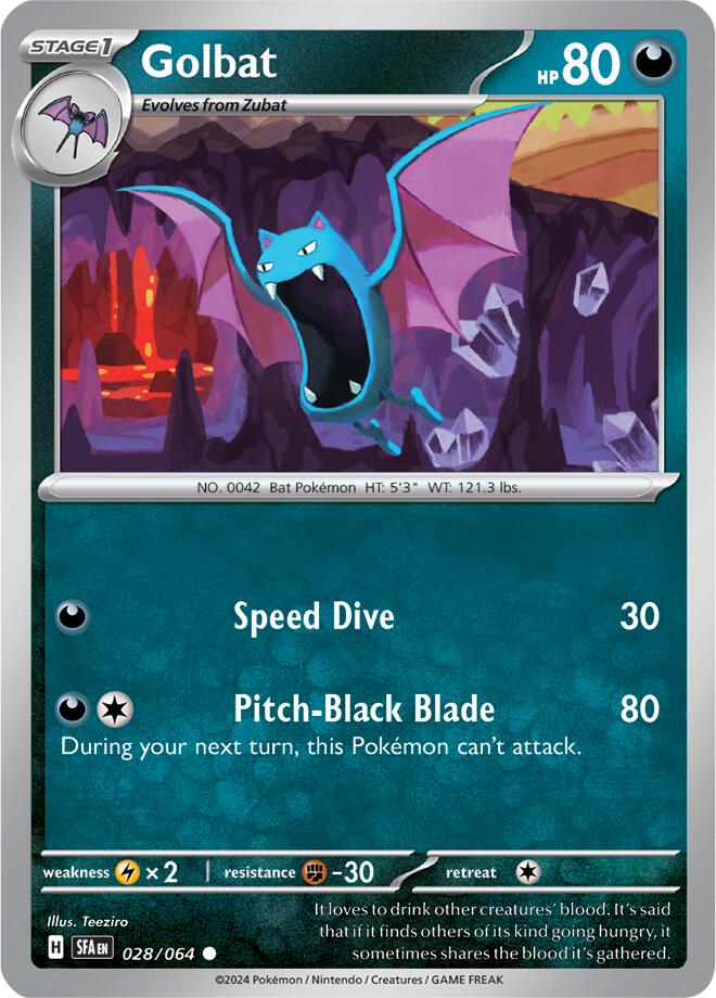 Golbat (028/064) [Scarlet & Violet: Shrouded Fable] | Gear Gaming Bentonville