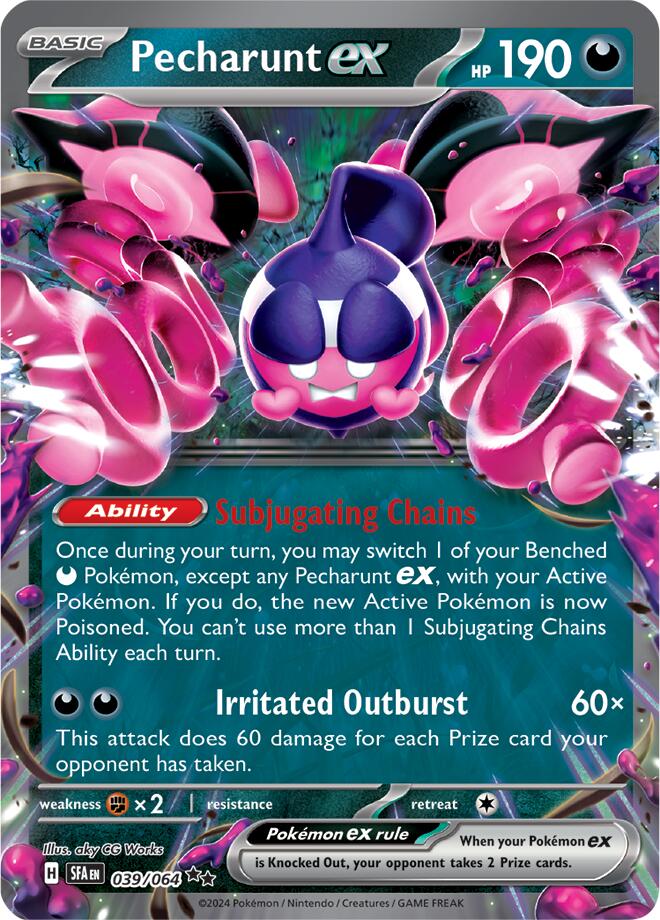 Pecharunt ex (039/064) [Scarlet & Violet: Shrouded Fable] | Gear Gaming Bentonville