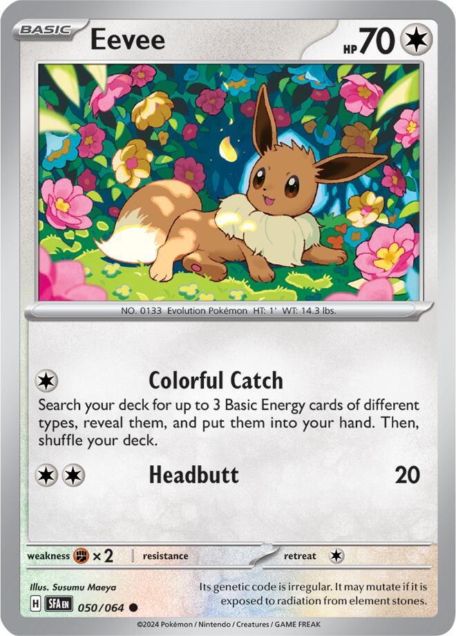 Eevee (050/064) [Scarlet & Violet: Shrouded Fable] | Gear Gaming Bentonville