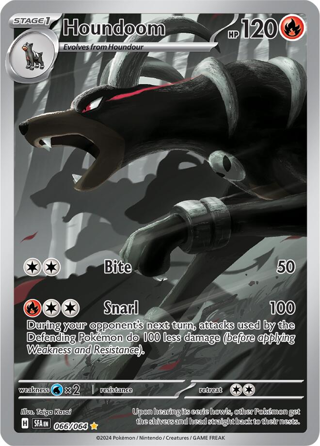 Houndoom (066/064) [Scarlet & Violet: Shrouded Fable] | Gear Gaming Bentonville