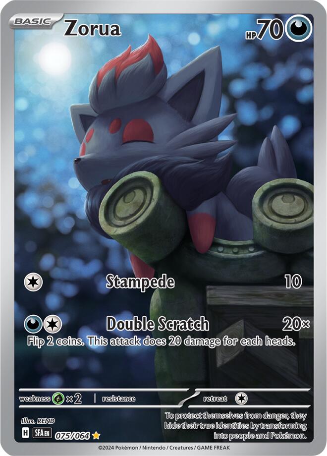 Zorua (075/064) [Scarlet & Violet: Shrouded Fable] | Gear Gaming Bentonville