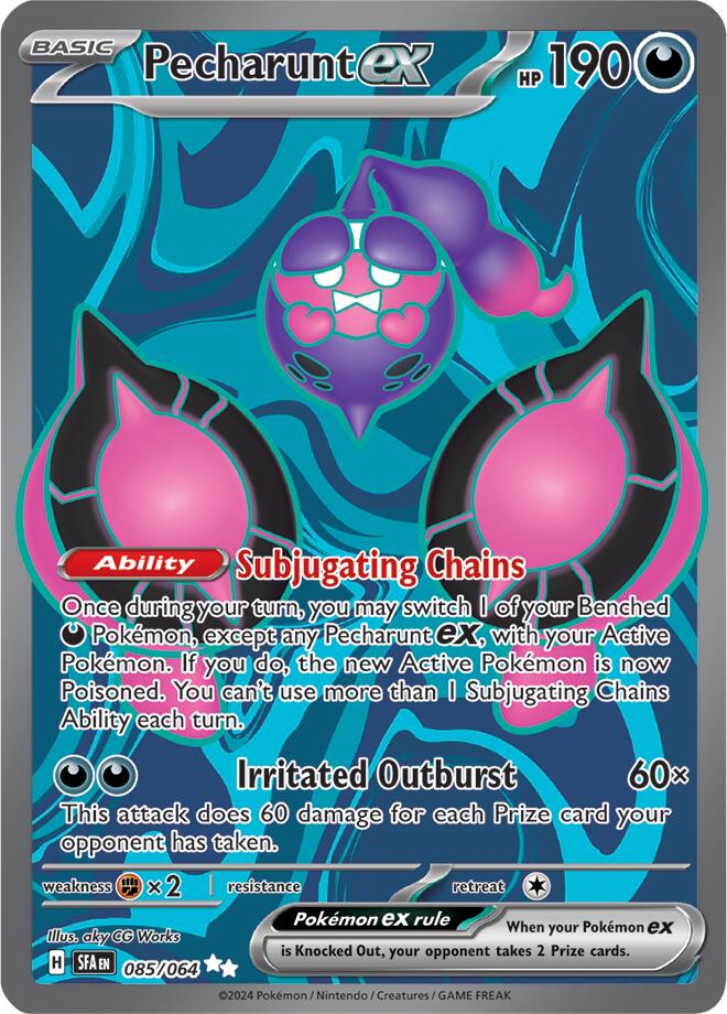 Pecharunt ex (085/064) [Scarlet & Violet: Shrouded Fable] | Gear Gaming Bentonville