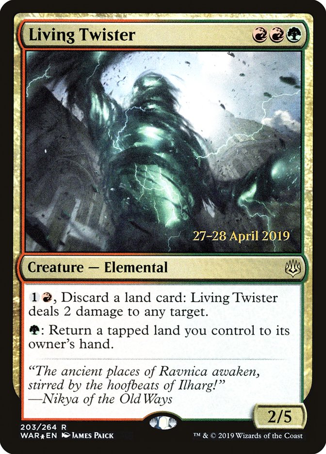 Living Twister [War of the Spark Prerelease Promos] | Gear Gaming Bentonville