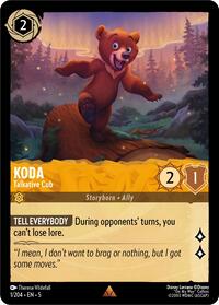 Koda - Talkative Cub (1/204) [Shimmering Skies] | Gear Gaming Bentonville