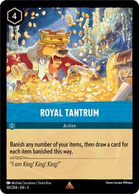 Royal Tantrum (161/204) [Shimmering Skies] | Gear Gaming Bentonville