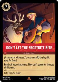 Don't Let the Frostbite Bite (129/204) [Shimmering Skies] | Gear Gaming Bentonville