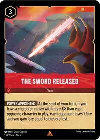 The Sword Released (133/204) [Shimmering Skies] | Gear Gaming Bentonville
