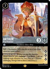 Arthur - King Victorious (194/204) [Shimmering Skies] | Gear Gaming Bentonville