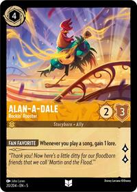 Alan-A-Dale - Rockin' Rooster (20/204) [Shimmering Skies] | Gear Gaming Bentonville