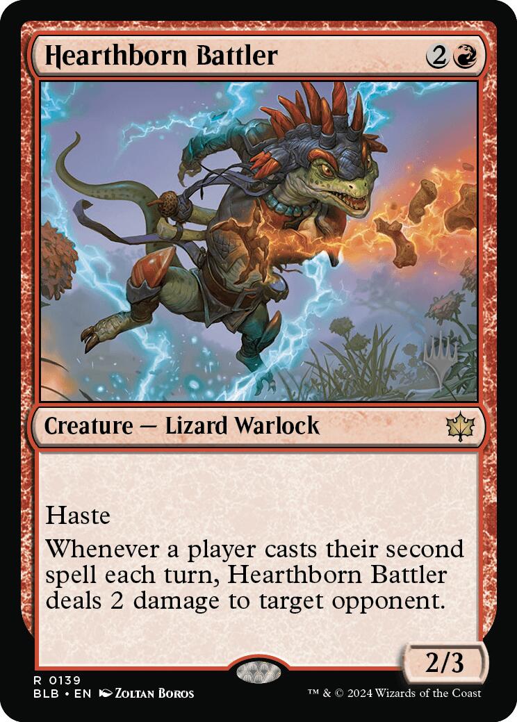 Hearthborn Battler (Promo Pack) [Bloomburrow Promos] | Gear Gaming Bentonville