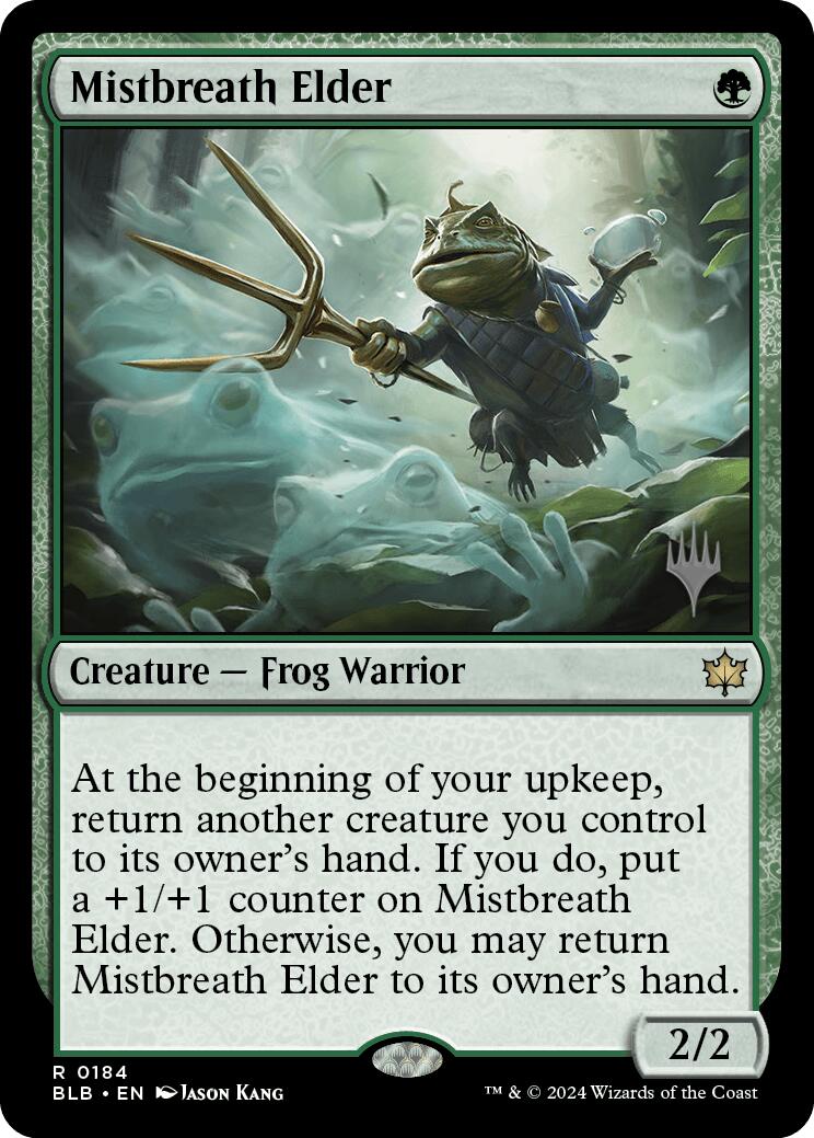 Mistbreath Elder (Promo Pack) [Bloomburrow Promos] | Gear Gaming Bentonville