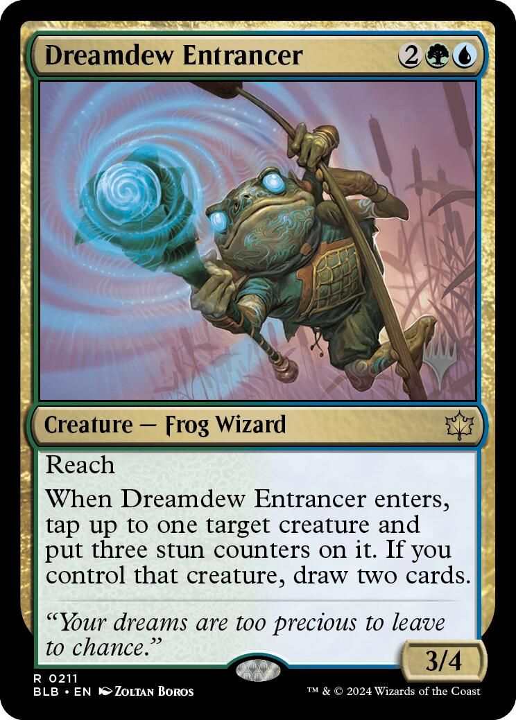 Dreamdew Entrancer (Promo Pack) [Bloomburrow Promos] | Gear Gaming Bentonville