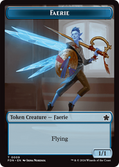 Soldier // Faerie Double-Sided Token [Foundations Tokens] | Gear Gaming Bentonville