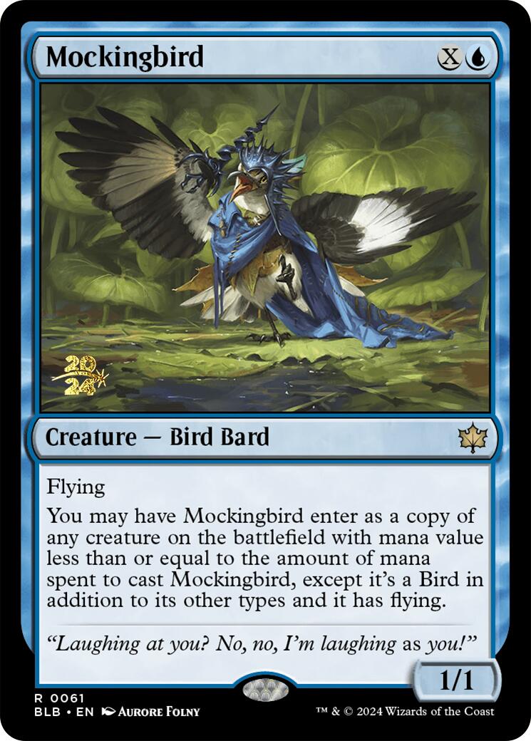 Mockingbird [Bloomburrow Prerelease Promos] | Gear Gaming Bentonville