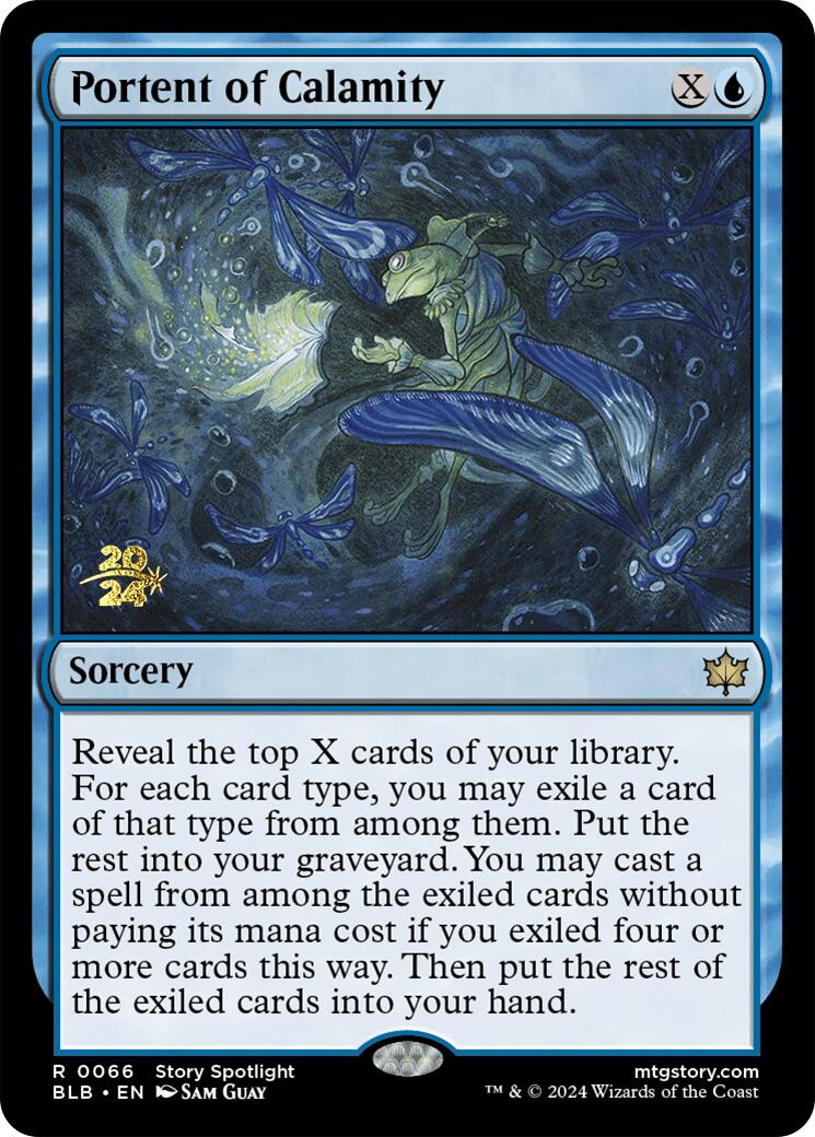 Portent of Calamity [Bloomburrow Prerelease Promos] | Gear Gaming Bentonville