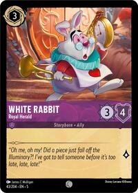 White Rabbit - Royal Herald (43/204) [Shimmering Skies] | Gear Gaming Bentonville