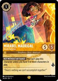 Mirabel Madrigal - Family Gatherer (14/204) [Shimmering Skies] | Gear Gaming Bentonville
