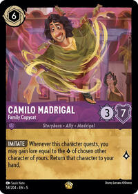 Camilo Madrigal - Family Copycat (58/204) [Shimmering Skies] | Gear Gaming Bentonville