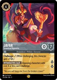 Jafar - Tyrannical Hypnotist (172/204) [Shimmering Skies] | Gear Gaming Bentonville