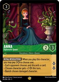 Anna - Diplomatic Queen (85/204) [Shimmering Skies] | Gear Gaming Bentonville