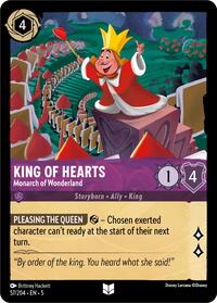 King of Hearts - Monarch of Wonderland (57/204) [Shimmering Skies] | Gear Gaming Bentonville