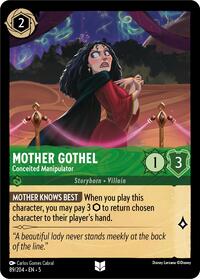 Mother Gothel - Conceited Manipulator (89/204) [Shimmering Skies] | Gear Gaming Bentonville