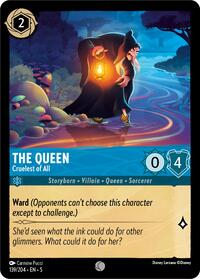 The Queen - Cruelest of All (139/204) [Shimmering Skies] | Gear Gaming Bentonville