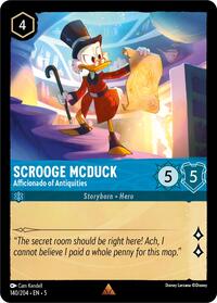 Scrooge McDuck - Afficionado of Antiquities (140/204) [Shimmering Skies] | Gear Gaming Bentonville