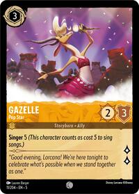 Gazelle - Pop Star (11/204) [Shimmering Skies] | Gear Gaming Bentonville