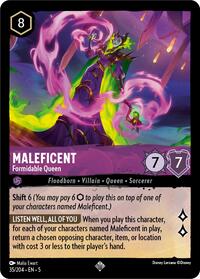 Maleficent - Formidable Queen (35/204) [Shimmering Skies] | Gear Gaming Bentonville
