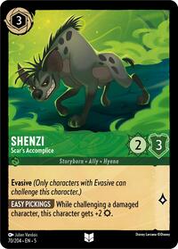 Shenzi - Scar's Accomplice (70/204) [Shimmering Skies] | Gear Gaming Bentonville