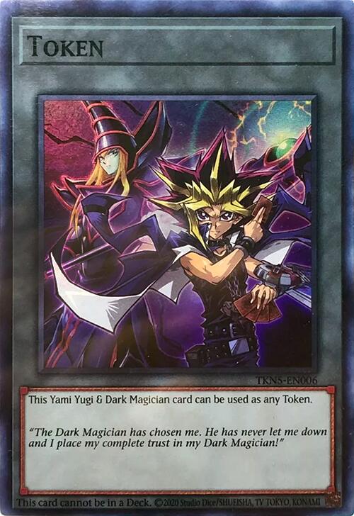 Token: Yami Yugi & Dark Magician [TKN5-EN006] Super Rare | Gear Gaming Bentonville