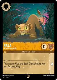 Nala - Mischievous Cub (3) [Disney Lorcana Promo Cards] | Gear Gaming Bentonville