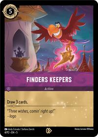 Finders Keepers (4) [Disney Lorcana Promo Cards] | Gear Gaming Bentonville